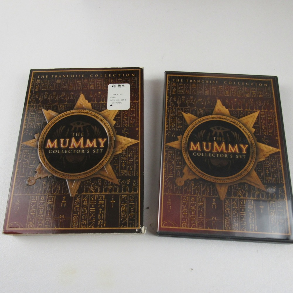 The Mummy‎ Collectors Set The Franchise Collection DVD Movies Brendan Fraser